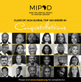 Remembering the Past, Celebrating the Future: MIPAD announces Class of 2024 Global Top 100 Under 40 Finalists