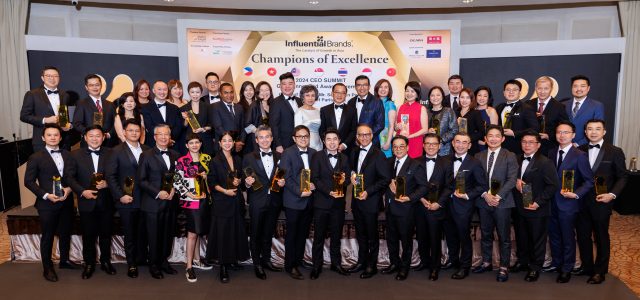 Influential Brands Celebrates Pioneers in Brand Leadership, Workplace Excellence, And Visionary Leadership at The Prestigious Awards Gala in Singapore And Thailand