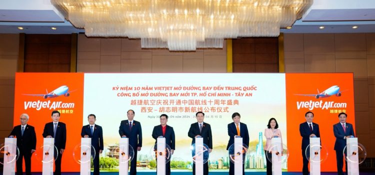Vietjet Air celebrates 10th anniversary of operation to China