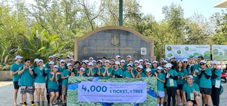 Cathay’s 1 Ticket, 1 Tree initiative achieves new milestone