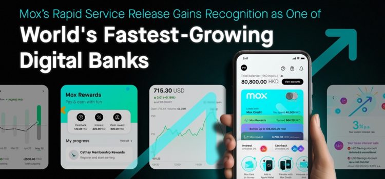 Mox’s Rapid Service Release Gains Recognition as One of World’s Fastest-Growing Digital Banks