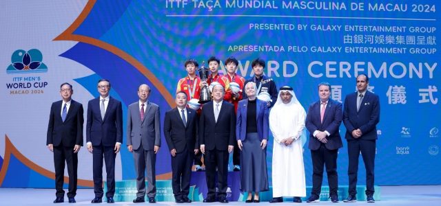 ITTF Men’s and Women’s World Cup Macao 2024 Presented by Galaxy Entertainment Group Successfully Concluded with Diversified Extended Activities to Enhance the Atmosphere of “City of Sports”