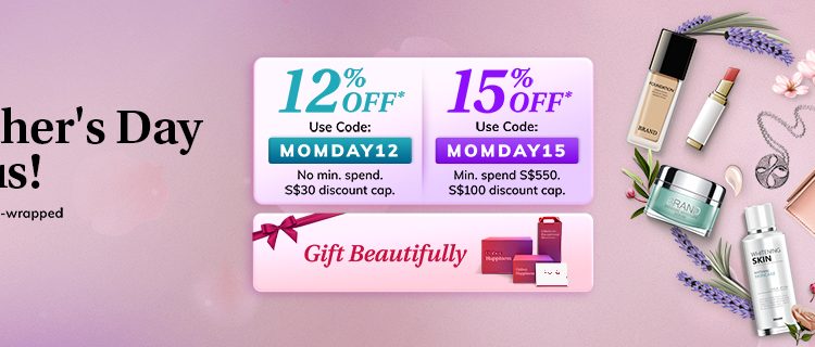 Make Mother’s Day Marvellous in Singapore with Sweet Deals & Premium Gifts on iShopChangi