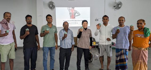 Aleyda Mobile Spa Launches Project MIM: Empowering Migrant Workers to Overcome Musculoskeletal Pain