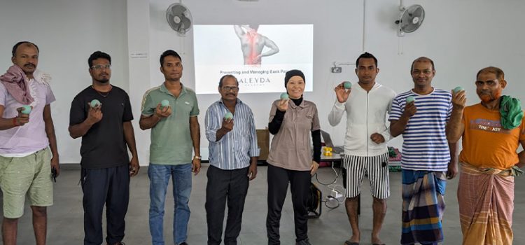 Aleyda Mobile Spa Launches Project MIM: Empowering Migrant Workers to Overcome Musculoskeletal Pain