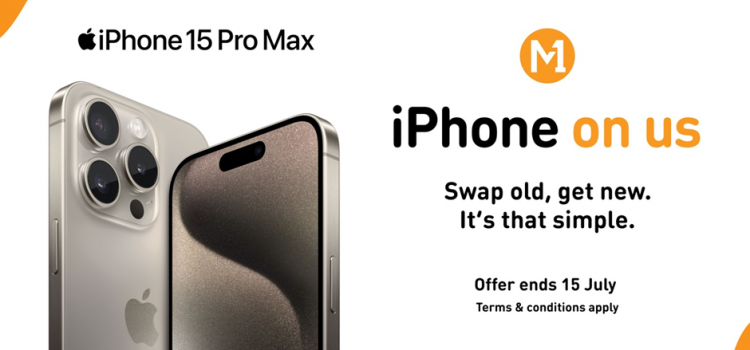 M1 Launches ‘iPhone On Us’ Campaign: Swap Your iPhone at No Cost