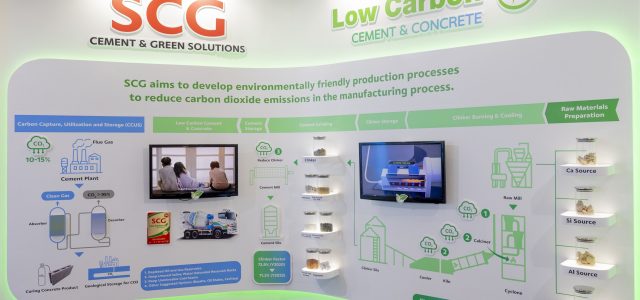 SCG Introduces 3 Innovations Making Low-Carbon Society “Possible”