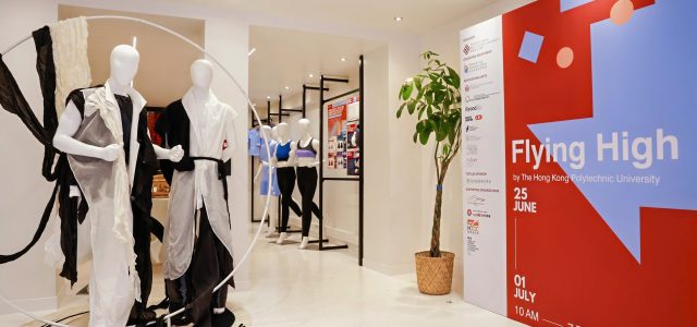 PolyU showcases research and innovations at its first overseas exhibition  “Flying High” in France