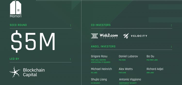 Mamori.xyz raises US$5 million to revolutionize Web3 security and value extraction