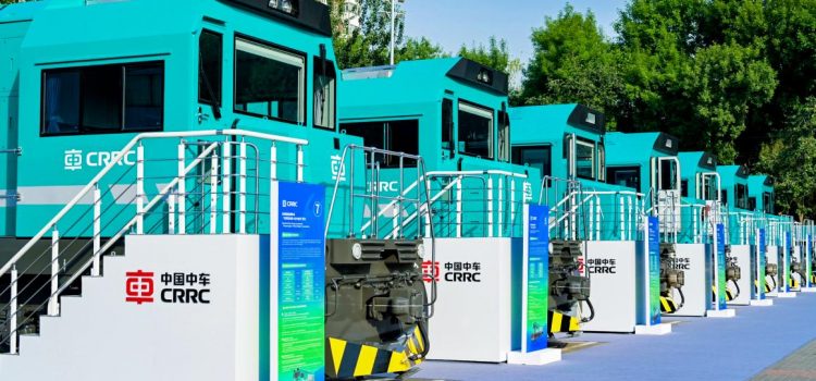 Global Launch: CRRC Unveils Seven New Energy Locomotives for the First Time