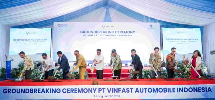 VinFast breaks ground on new EV assembly plant in Indonesia