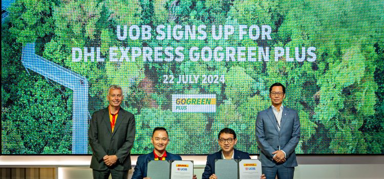 DHL Express and UOB partner to reduce carbon footprint of UOB’s international shipments via sustainable aviation fuel