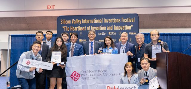 PolyU innovations garner nine awards at the Silicon Valley International Inventions Festival