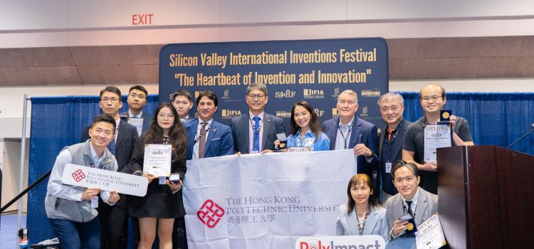 PolyU innovations garner nine awards at the Silicon Valley International Inventions Festival
