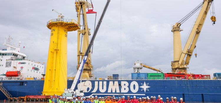 Successful Completion of the Foundation Installation at the 640 MW Yunlin Offshore Wind Farm Project in Taiwan
