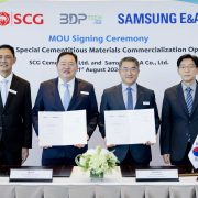 “SCG – CPAC” and “Samsung E&A” sign MOU to bolster 3D printing technology and special cementitious materials in global market