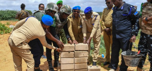 ATMIS launches Construction of New Police Station in Mogadishu