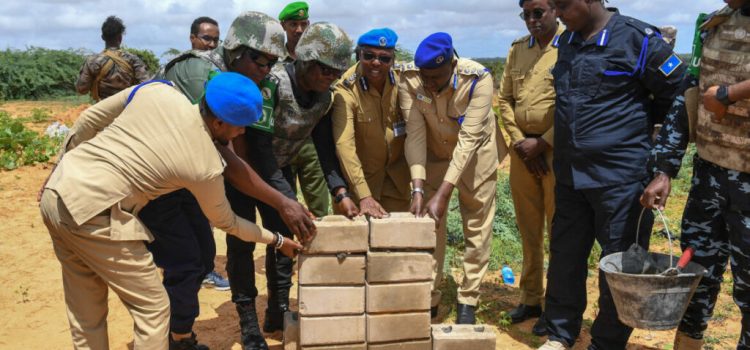 ATMIS launches Construction of New Police Station in Mogadishu