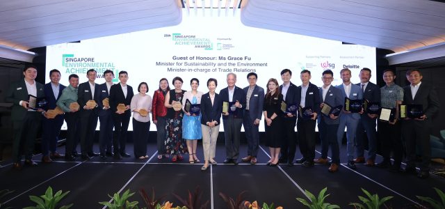 Azbil Wins Innovation and Design Award at the Singapore Environmental Achievement Awards 2024