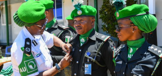ATMIS honours Nigerian Police Officers for contributions to Somalia’s peace