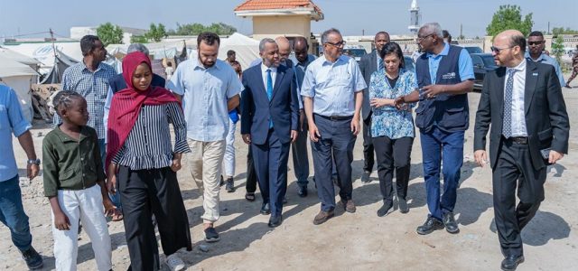 High-level mission to Sudan reaffirms WHO commitment, calls for urgent action to address and end the extreme health and humanitarian crisis