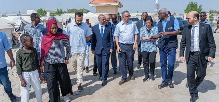 High-level mission to Sudan reaffirms WHO commitment, calls for urgent action to address and end the extreme health and humanitarian crisis