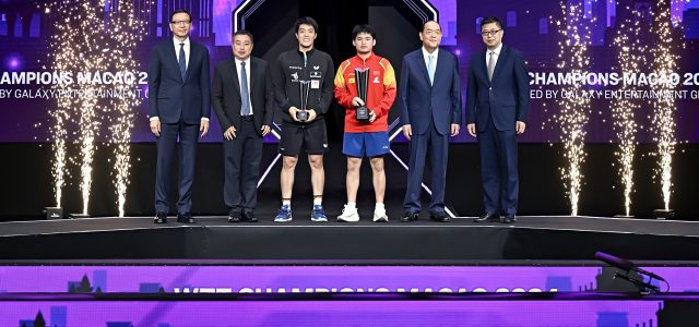 WTT Champions Macao 2024 Presented by Galaxy Entertainment Group Has Successfully Concludes; Promoting the Cross-Sectoral Integration of “Tourism + Sports” and Fostering Sports Exchange in the Community