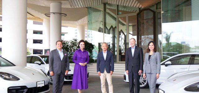 Dusit Thani Bangkok partners with Porsche Thailand to offer ‘one-of-a-kind’ luxury limousine service for guests