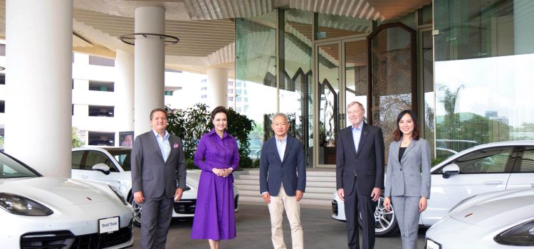 Dusit Thani Bangkok partners with Porsche Thailand to offer ‘one-of-a-kind’ luxury limousine service for guests