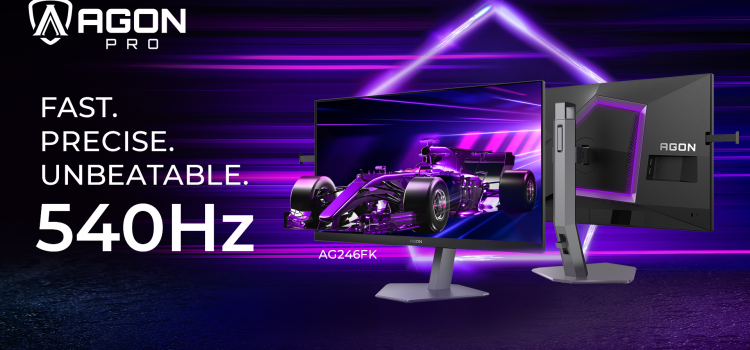 AOC Introduces AGON PRO High-Speed Gaming Monitors, Elevating Gameplay to New Heights