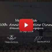 Monopole Celebrates 160 Years of Legendary Vega Sicilia with an Exclusive Wine Dinner