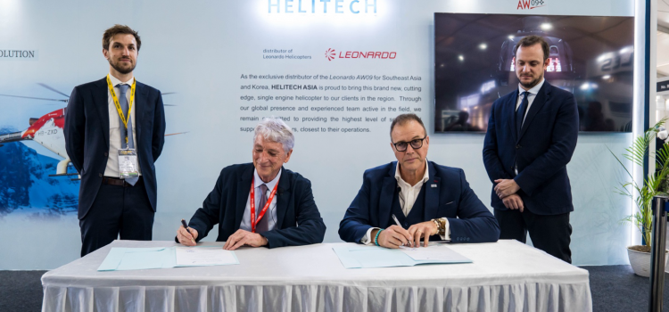 SGi Signs Landmark Deal with Helitech Asia as Launch Customer for Ten Leonardo AW09 Helicopters at Bali Air Show 2024