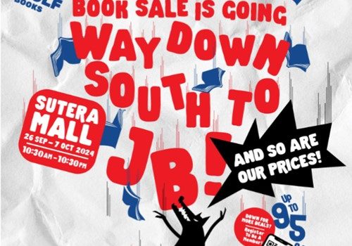 Big Bad Wolf Book Sale Roars Back to Johor Bahru
