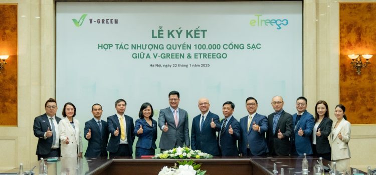 V-GREEN and eTreego sign MoU to develop 100,000 VinFast charging portals in Indonesia, the Philippines and Vietnam