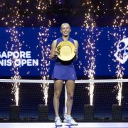 Elise Mertens clinches singles title at inaugural Singapore Tennis Open