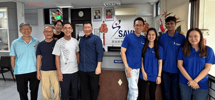 Lifeline Cleaning Brings Festive Cheer to the Singapore Association of the Visually Handicapped (SAVH) with Free Professional Cleaning