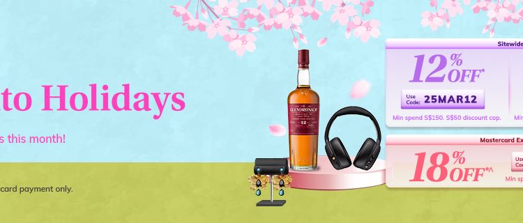 Celebrate You & Save with iShopChangi’s March Spring Sale Extravaganza in Singapore