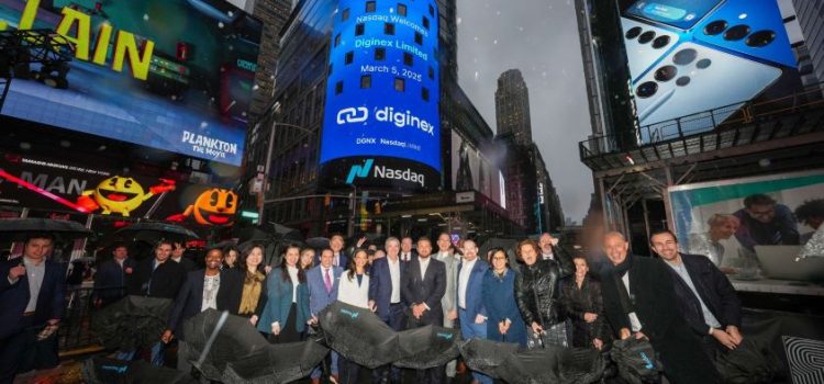 Hong Kong based Diginex Limited Rings Nasdaq Closing Bell Following Record-Breaking IPO Performance
