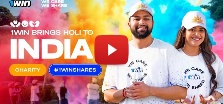 1win Brings Colors to India with a Holi Celebration