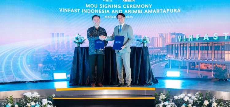 VinFast and PT Arimbi Amartapura sign a memorandum of understanding to develop 22 VinFast stores in Indonesia