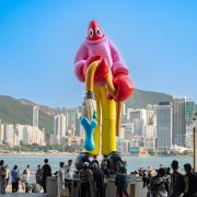 Presented by K11 Art Foundation, Philip Colbert’s monumental sculpture THE LOBSTER PAINTER – a collaboration with Co-Museum – along with five other works create an immersive city takeover