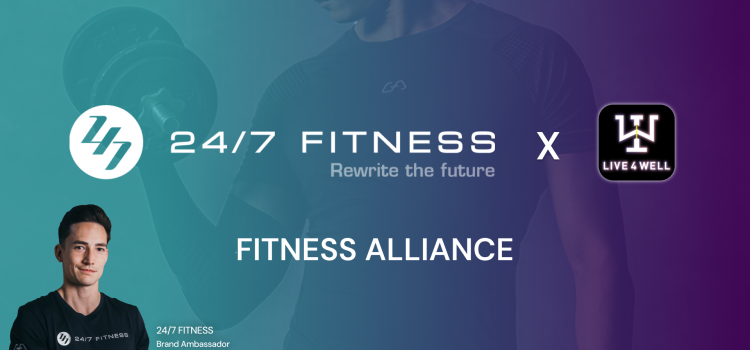 24/7 FITNESS and LIVE4WELL Join Forces in Powerful Alliance Turn Your Sweat into Tangible Rewards