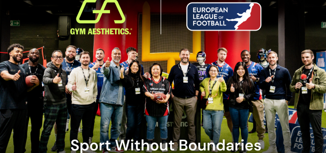 Sport Without Boundaries – GYM AESTHETICS Partners with European League of Football to Revolutionize the Sport Culture in Asia