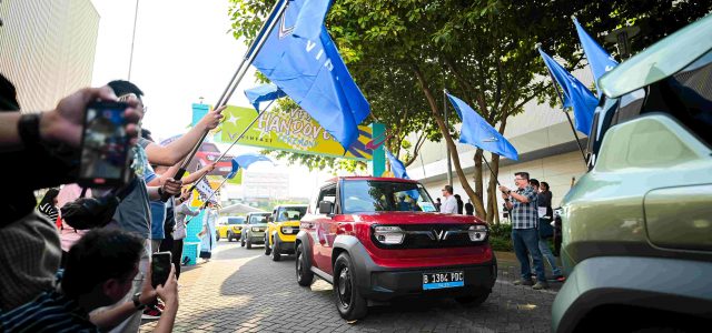 VinFast delivered 400 VF 3 to Indonesian dealers and customers within two months of launch