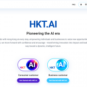 HKT unveils self-developed AI platform HKT.AI 　One-stop hub for global AI resources, advancing “AI for All” in Hong Kong