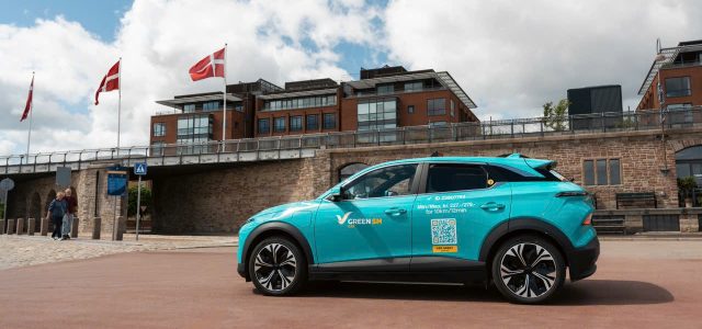 Green SM Officially Launches Fully Electric Taxi Service in Denmark