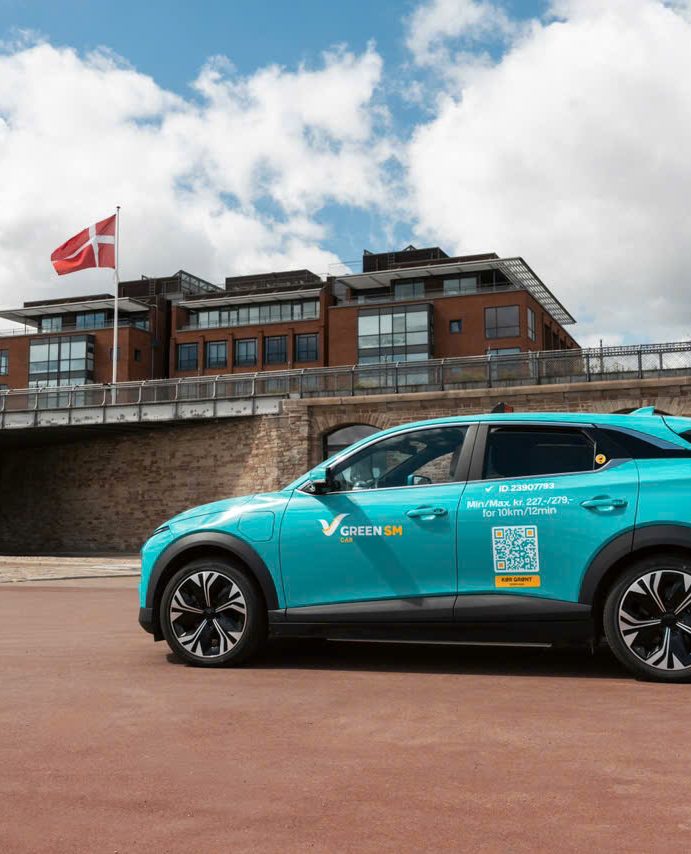 Green SM Officially Launches Fully Electric Taxi Service in Denmark