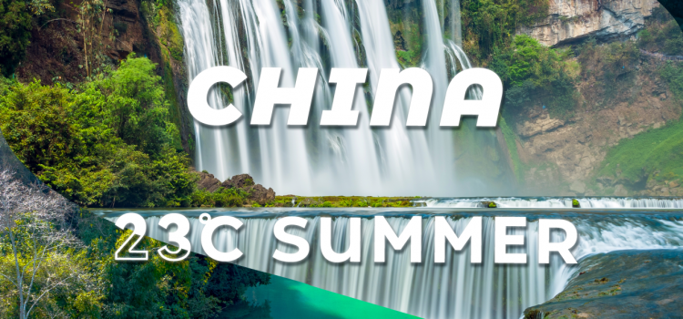Escape to China’s Mysterious Guizhou and enjoy a cool 23°C summer retreat.