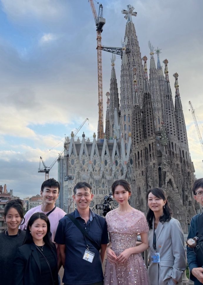 Taiwan’s TVBS captures Sagrada Família historic ceremony