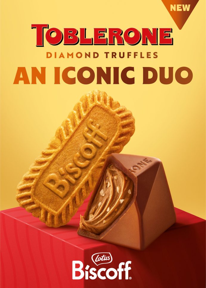 An Iconic Duo: Toblerone Launches Truffles with Biscoff®